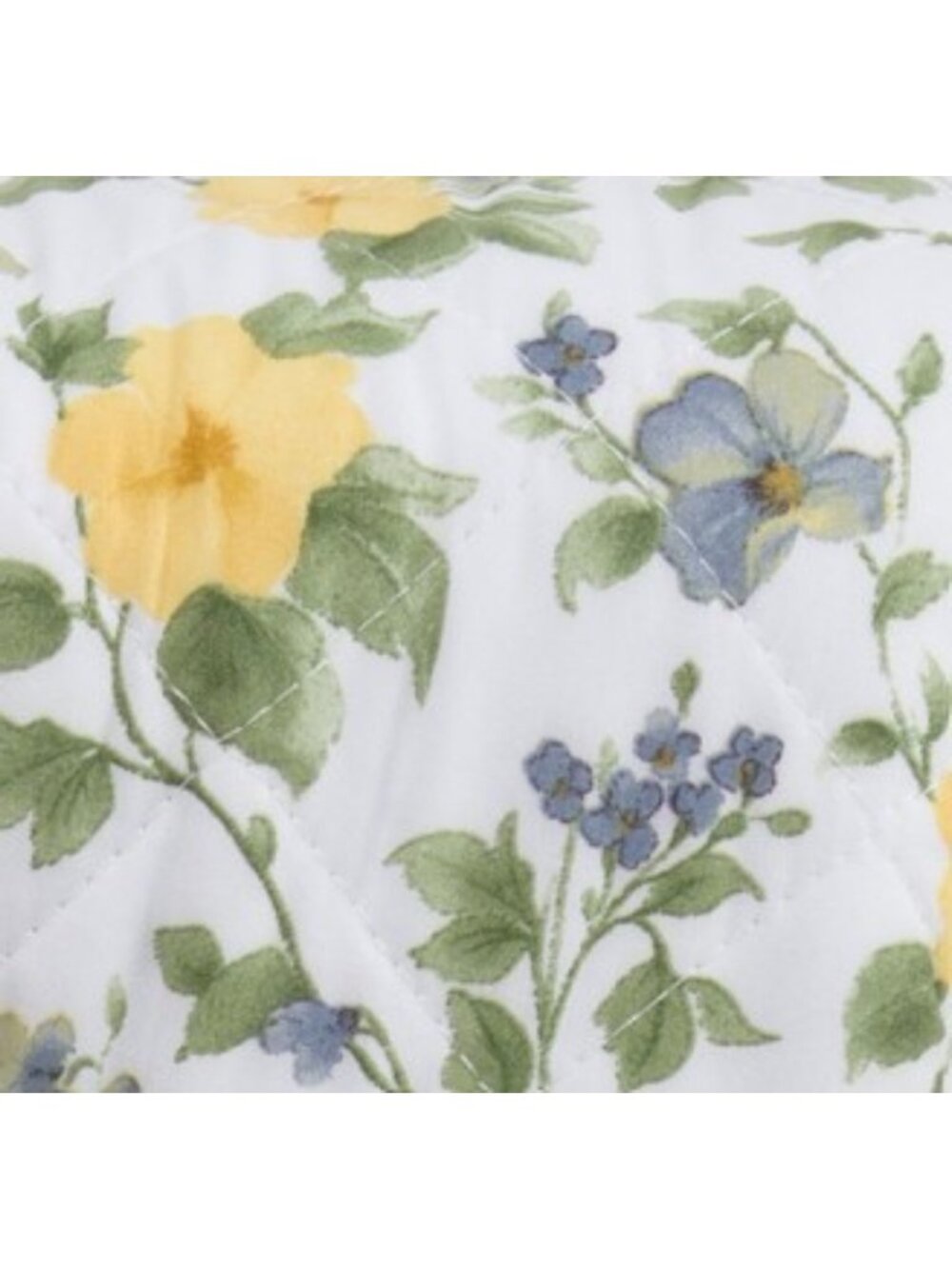 NEW YORK BOTANICAL GARDEN Reversible Floral Quilt Set With Stripes - Picture 5 of 5